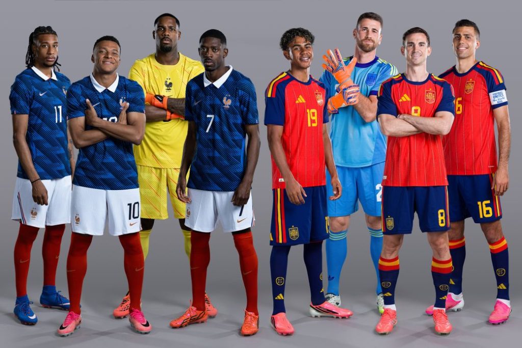 France vs Spain: a heavyweight semi-final lands today