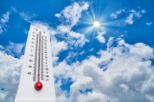 A warm day ahead as showers move in later