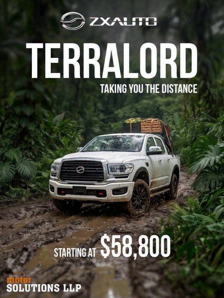 Rough roads, heavy loads, one tough pickup: meet the Terralord