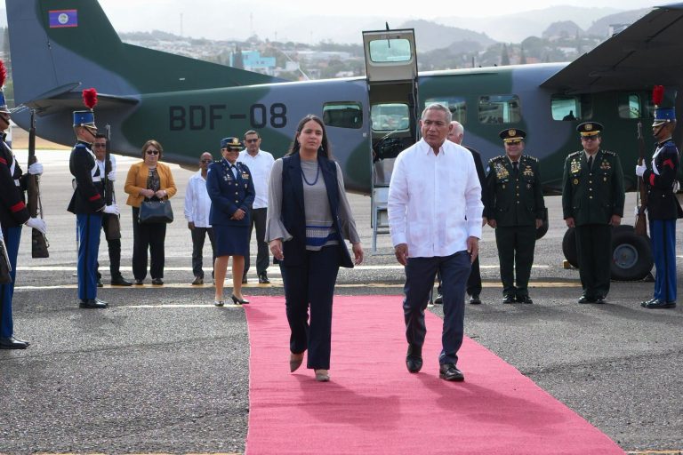 Red carpet in Honduras as Briceño leads Belize delegation