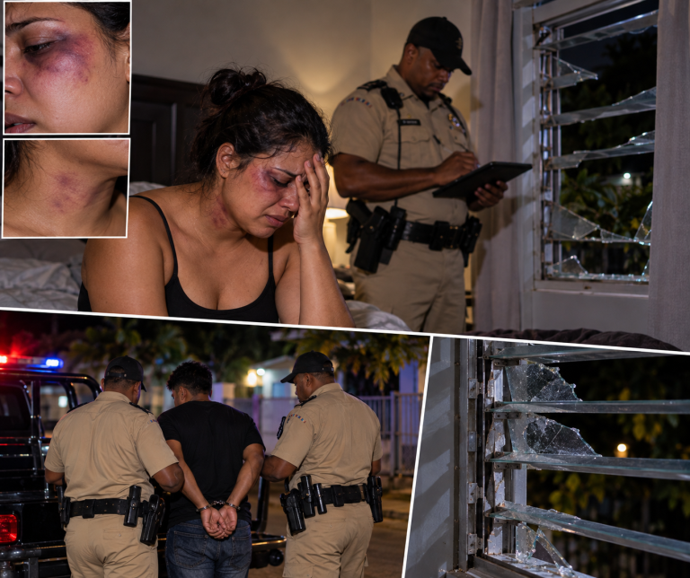 Bedroom attack leaves teacher swollen, bruised and fearing for her life