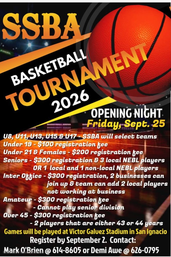 42 teams ready for San Ignacio and Santa Elena Basketball Association tournament