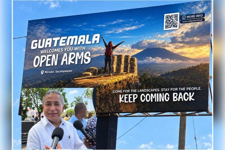 PM says Guatemala billboards are simply promoting tourism