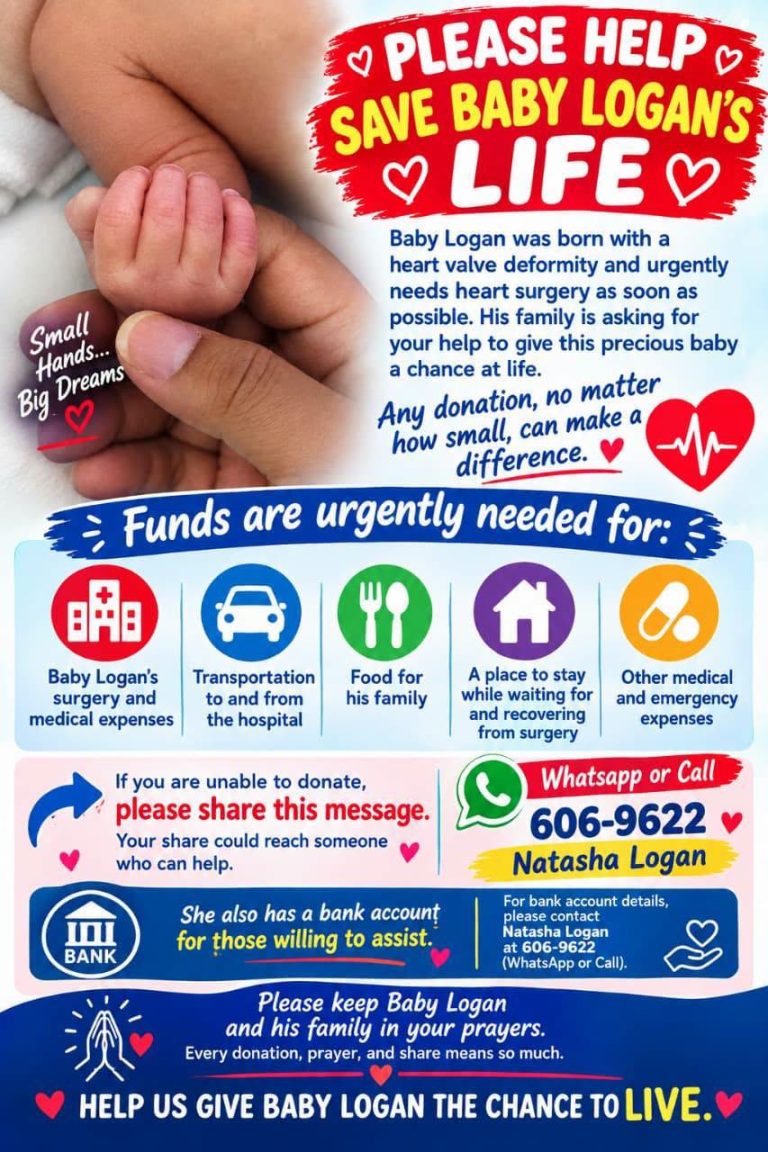 Family seeks help for Baby Logan’s urgent heart surgery in Mexico