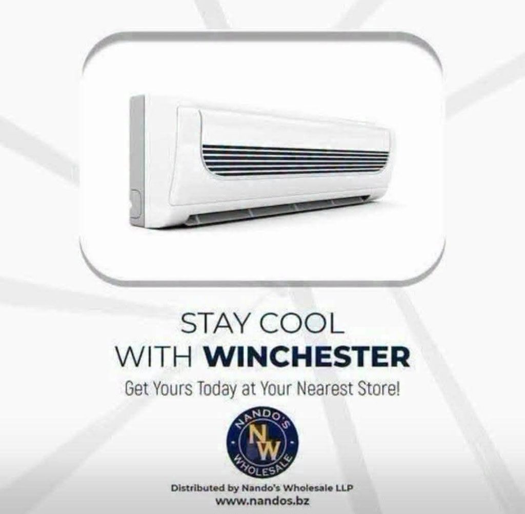 Beat the Belize heat with Winchester air conditioners from Nando’s Wholesale