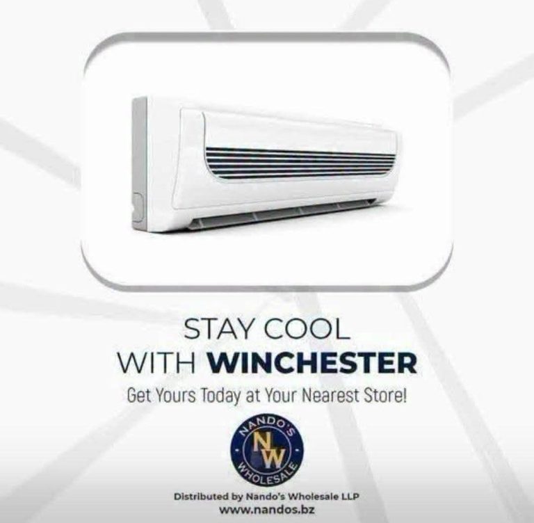 Beat the Belize heat with Winchester air conditioners from Nando’s Wholesale