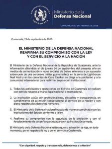 Guatemala breaks silence after reports of military aircraft over Belizean territory
