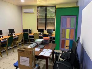 Seine Bight students need computers, lab needs internet