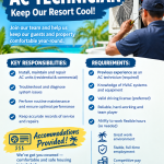 Looking for work? Las Terrazas Belize has opening for AC technician