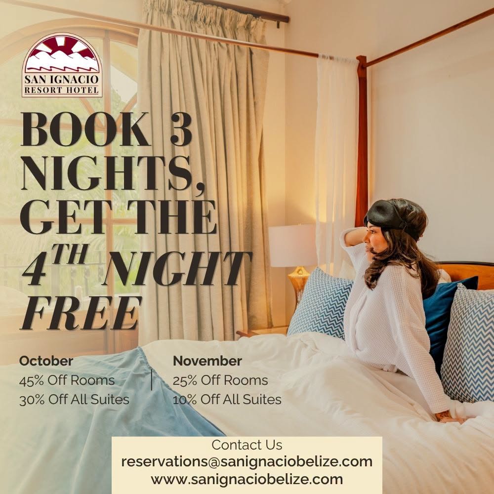 San Ignacio Resort Hotel slashes room rates up to 45%