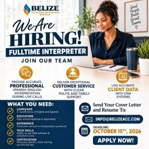 Bilingual? This job is for you