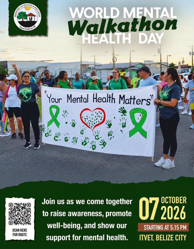 "Your mental health matters": Ministry walks for awareness