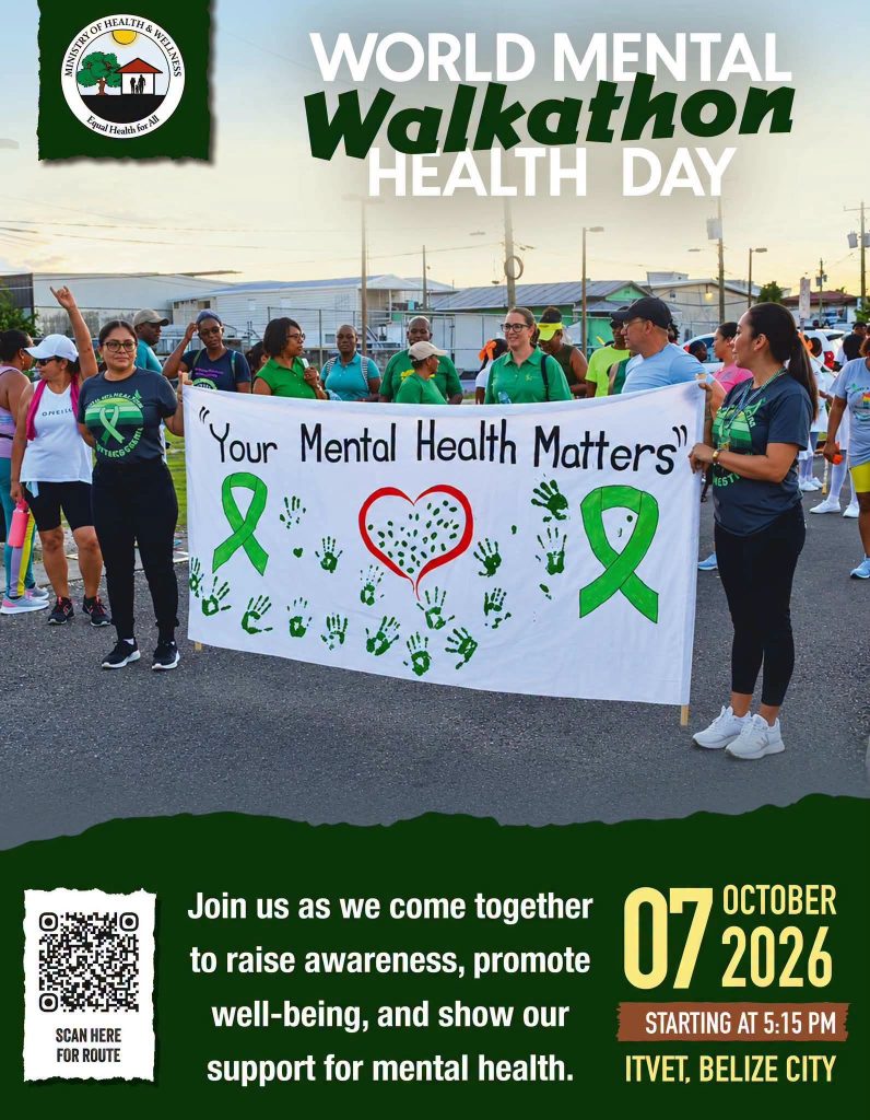 "Your mental health matters": Ministry walks for awareness