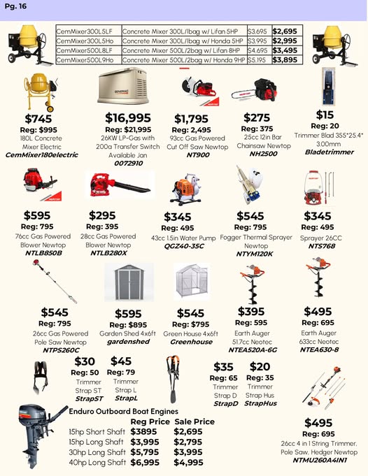 Generators, forklift and shop tools up for grabs in Belmopan auction