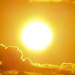 Sunny Monday with cloudy intervals and isolated showers