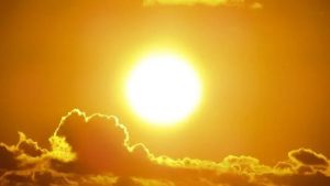 Sunny Monday with cloudy intervals and isolated showers