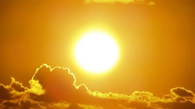 Sunny Monday with cloudy intervals and isolated showers
