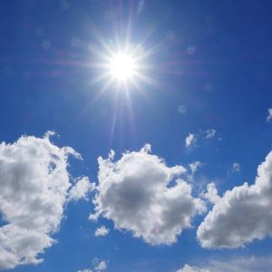 Sunny Thursday across Belize with coastal showers this morning